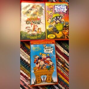 Rugrats movies VHS
3 in total